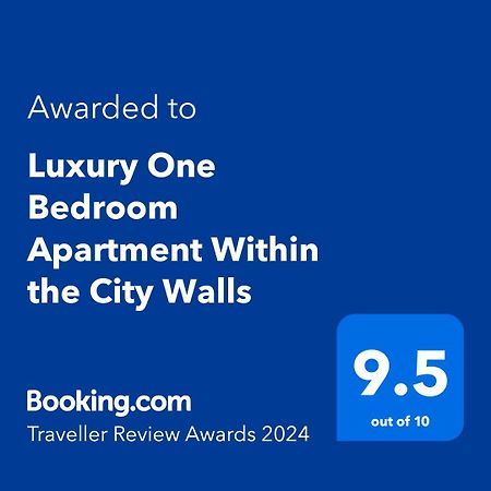 Luxury One Bedroom Apartment Within The City Walls York Kültér fotó